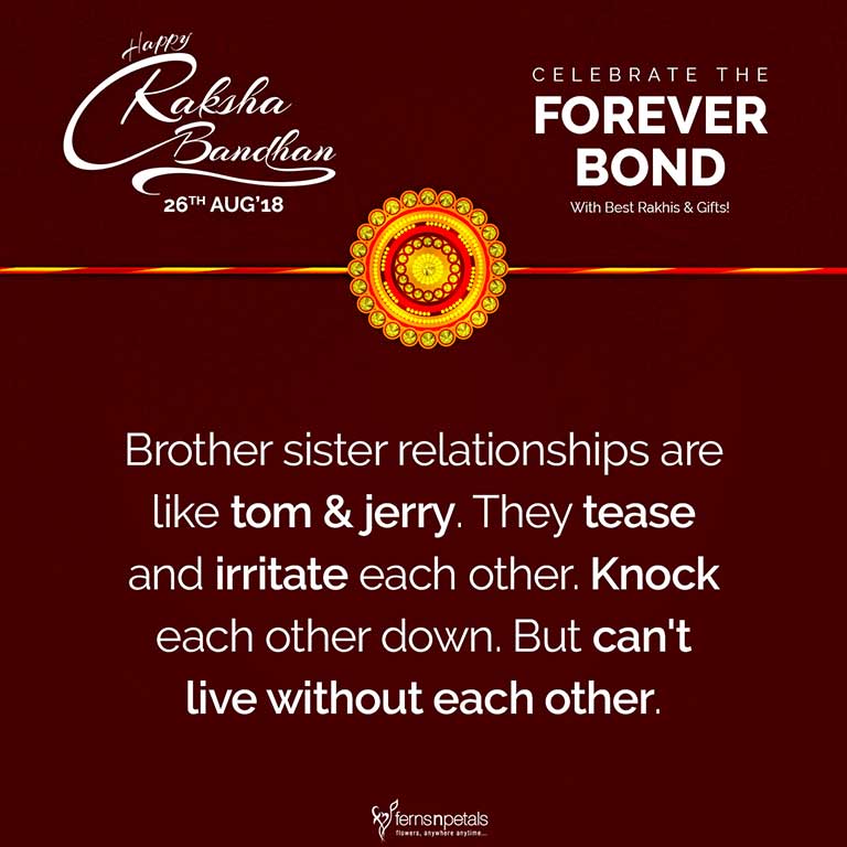 30+ Unique Quotes and Messages to wish Happy Rakhi
