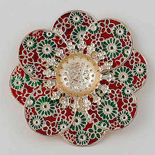 Meenakari T Light Holder