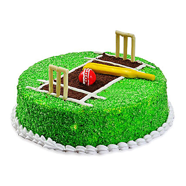 Order Cricket Craze Cream Cake Online, Price Rs.3800 | FlowerAura