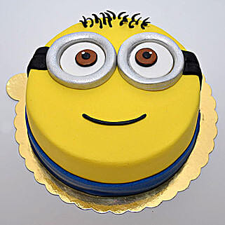 Minion Cute Cartoon Cake for Kids 1kg