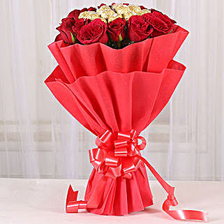 Chocolates and Roses Bouquet